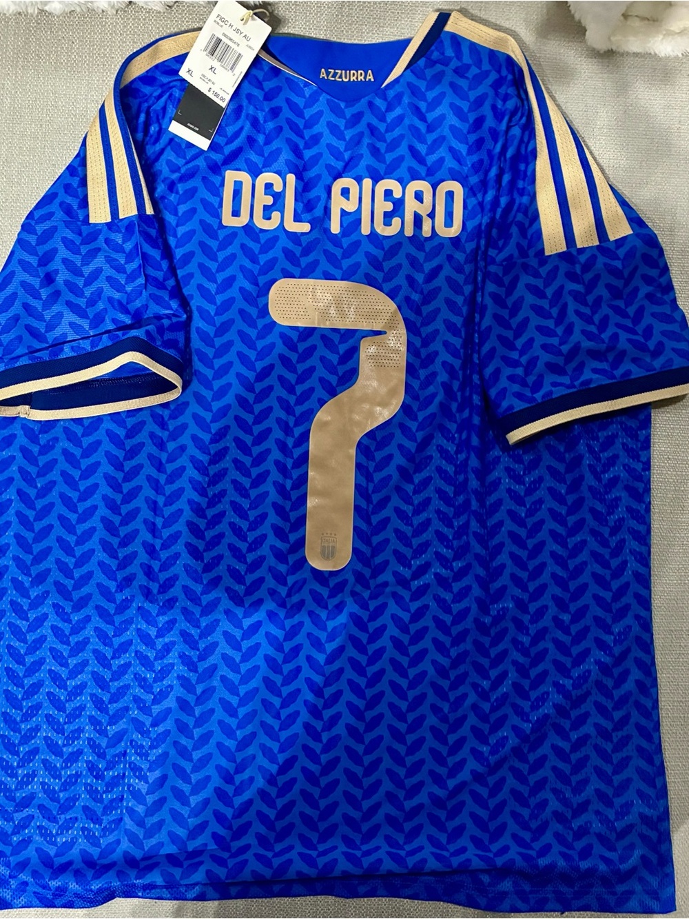 NWT Adidas 2026 home player authentic jersey - Del Piero #7